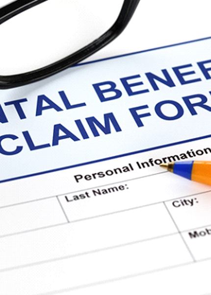 dental insurance claim form for a Delta Dental dentist in South Portland